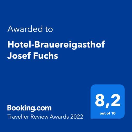Hotel-Brauereigasthof Josef Fuchs Neusass Exterior photo